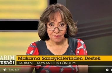 Abdülkadir KÜLAHÇIOĞLU  Yaban TV'de Tarım Kuşağı programında usta gazeteci Meliha OKUR'un gündeme ve makarna sektörüne dair sorularını yanıtladı.