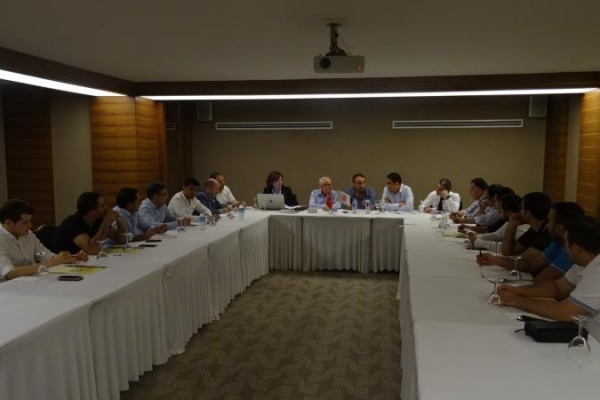 Tat Makarna ev sahipliğinde Gaziantep'te gerçekleştirilen genel üye toplantısı
