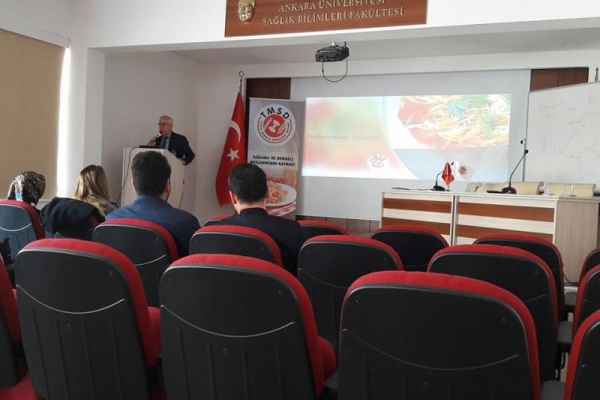 Ankara Üniversitesi Beslenme ve Diyetetik Bölümü toplantısı