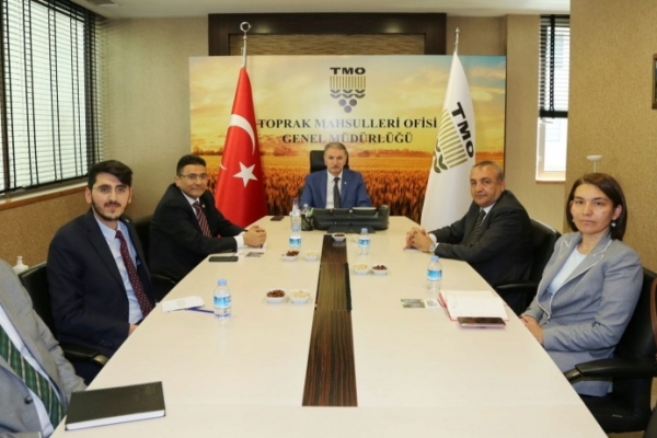 TMSD Yeni Yönetim Kurulu İlk Ziyaretini TMO Genel Müdürü Sn.Ahmet GÜLDAL'a  yaptılar.